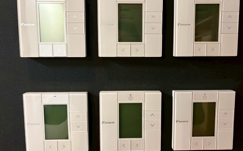 エアコン更新工事 施工写真1