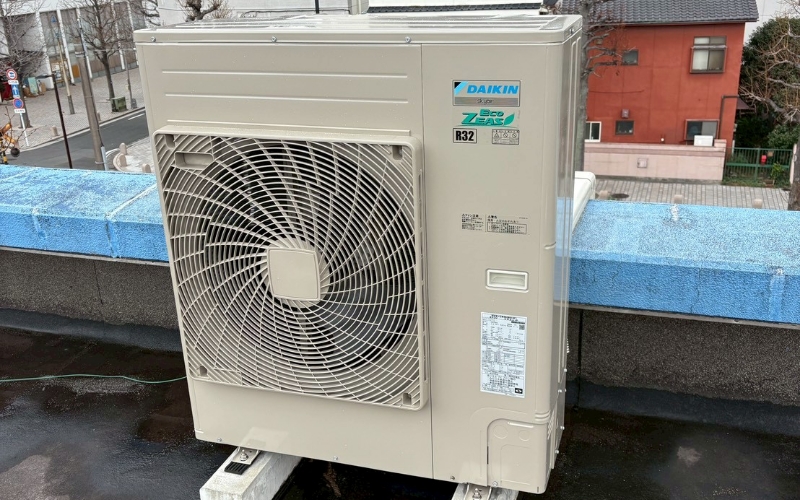 エアコン更新工事 施工写真1