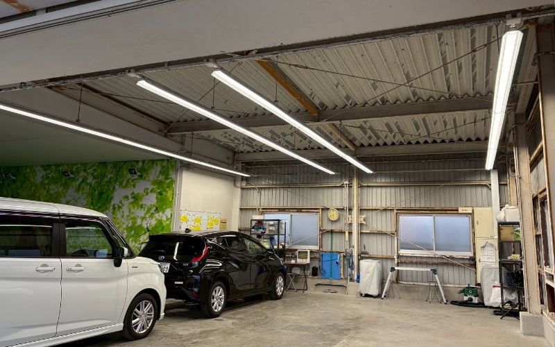 LED照明変更工事 施工写真2