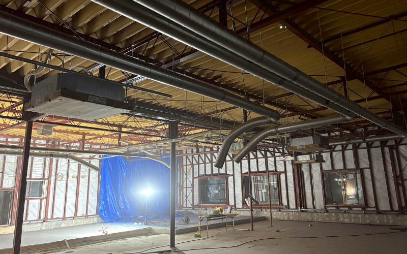 エアコン・換気工事 施工写真2